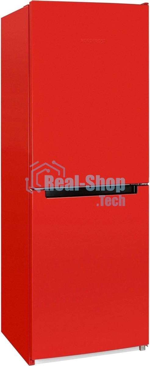 Холодильник Nordfrost NRB 161NF R красный двухкамерный 170/105 л морозилка снизу