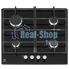 Газовая варочная панель Electrolux KGG6426K, независимая, черный