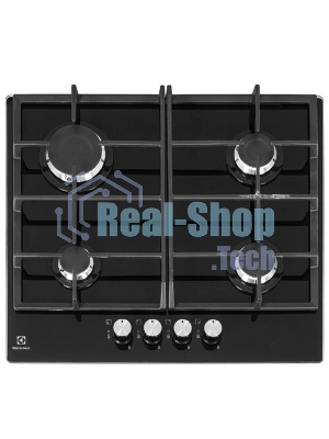 Газовая варочная панель Electrolux KGG6426K, независимая, черный