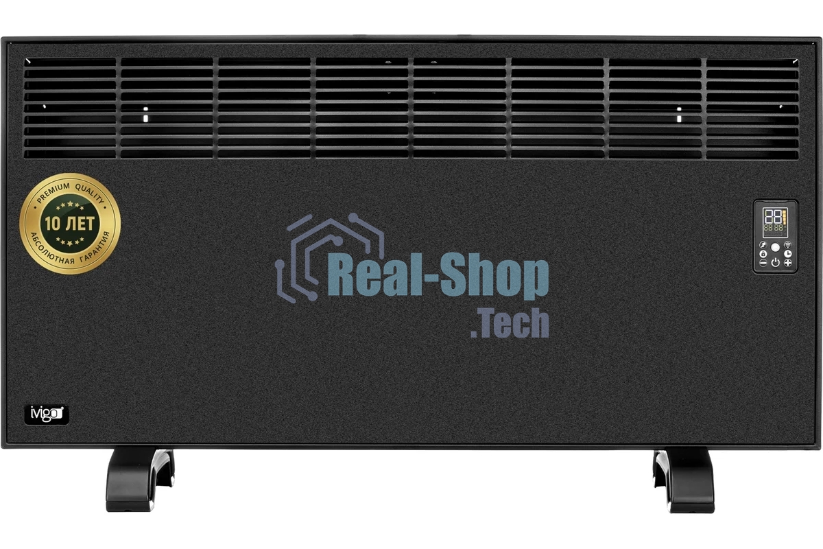 Конвектор электрический iVigo EPK4590P20 2000 Вт Черный, WI-FI