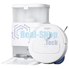 Робот-пылесос Ecovacs Deebot N30 PRO белый, 5200 мА*ч Li-ion, уборка влажная/сухая, пылесборник контейнер 0,3 л