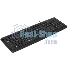 Клавиатура проводная Oklick 180M черный USB