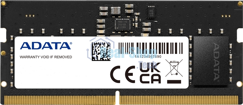 Оперативная память ADATA AD5S480032G-S, DDR5, 32GB (1x32 GB), 4800 MHz, CL40, SO-DIMM
