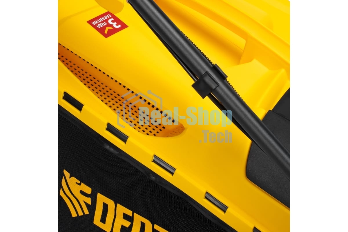 Газонокосилка бензиновая Denzel GLD-460SP-VE, 146 см3, шир. 46см, привод, вариатор, эл.старт, 60 л