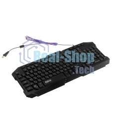 Комплект клавиатура+мышь Qumo Mystic K58/M76 проводной, USB, 3200 DPI, чёрный