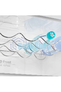 Холодильник Maunfeld MFF200NFSE нержавеющая сталь двухкамерный 271/106л морозилка снизу