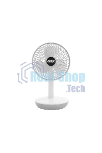 Вентилятор настольный DUX 60-0214 USB, белый, 6 Вт