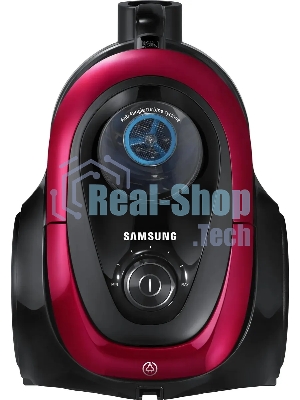 Пылесос Samsung VC18M21C0VR/EV красный/черный, 380/1800 Вт, уборка сухая, пылесборник контейнер 1.5 л