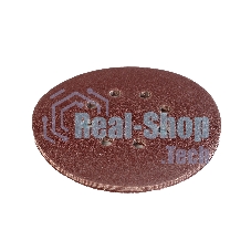 Круг шлифовальный PATRIOT на липучке, 150 мм, 8 отверстий, Р100, 5 шт