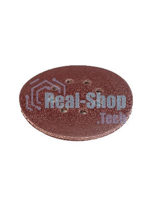 Круг шлифовальный PATRIOT на липучке, 150 мм, 8 отверстий, Р100, 5 шт