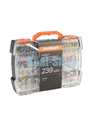 Набор насадок для граверов PATRIOT GSP-239, 239 предметов