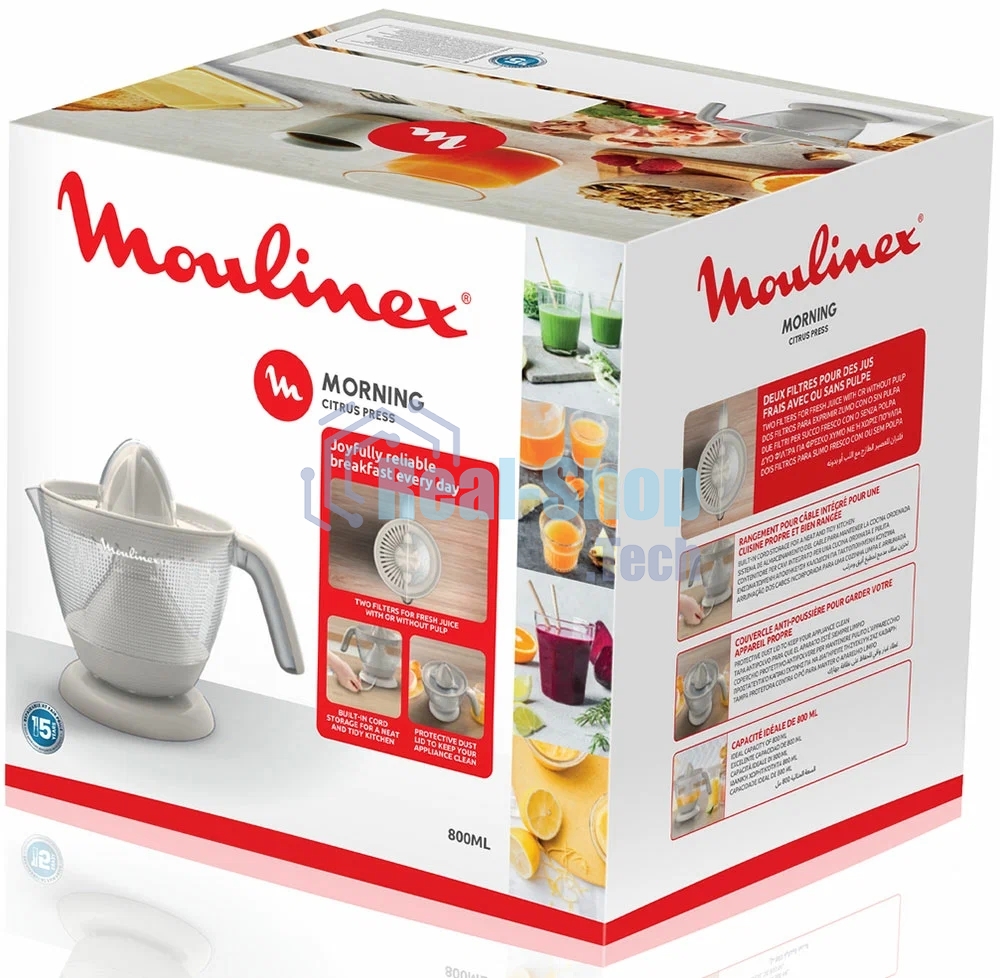 Соковыжималка для цитрусовых Moulinex Morning PC2M0BE0