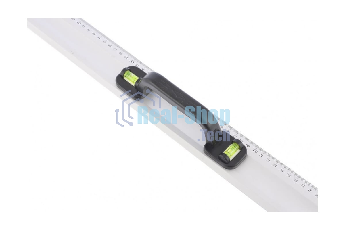 Линейка-уровень Matrix, 1200 мм, металлическая, пластмассовая ручка 2 глазка