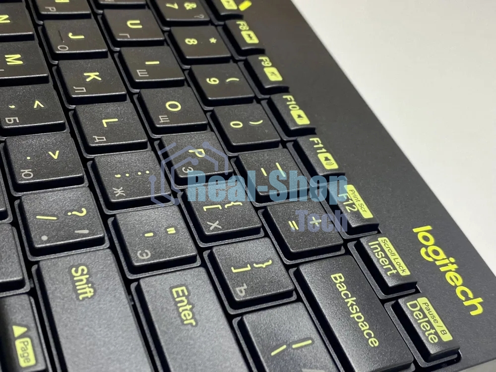 Комплект клавиатура+мышь Logitech MK240 Nano беспроводной, USB, 1000 DPI, чёрный