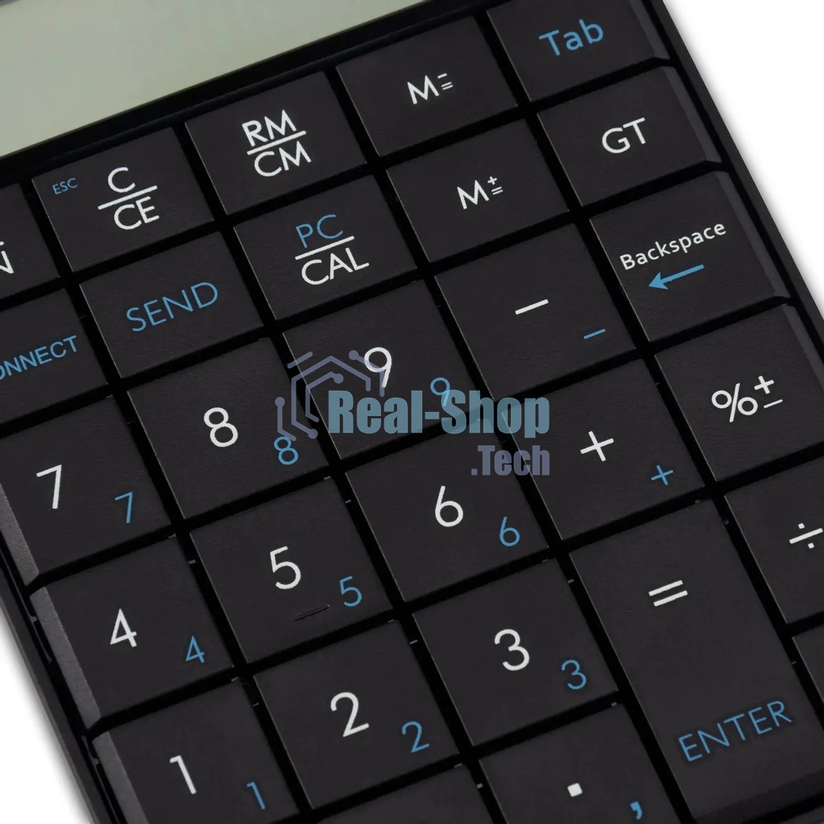 Числовой блок беспроводной Oklick K604W черный USB slim для ноутбука (1979325)