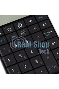 Числовой блок беспроводной Oklick K604W черный USB slim для ноутбука (1979325)