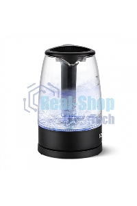 Чайник электрический BQ KT1839G черный. Мощность: 2200 Вт, объем: 1.7 л