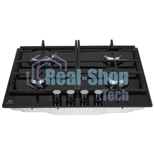 Газовая варочная панель Electrolux KGG6426K, независимая, черный