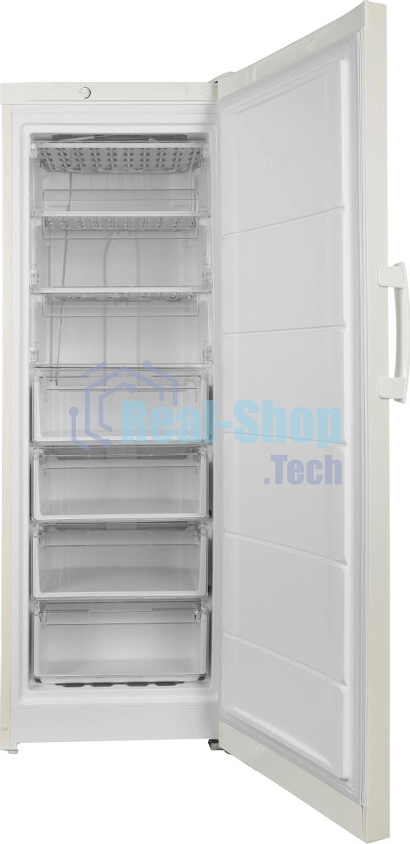 Морозильная камера Indesit DSZ 5175 E, бежевый, 261 л, 4 ящика