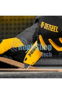 Нож строительный Denzel 19 мм, сменное трапециевидное лезвие, SK4, алюминиевый корпус, торцевой зажим