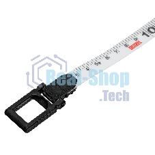 Рулетка геодезическая Denzel 30 м х 15 мм, закрытый корпус, фиберглассовая лента