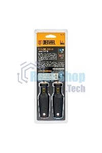 Набор отверток Denzel 2 шт., PH+SL, S2, 3к рукоятка