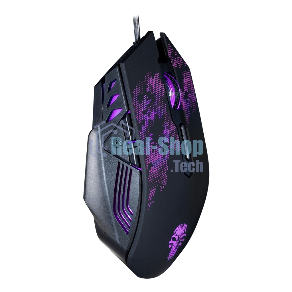 Мышь проводная игровая Smartbuy (SBM-744G-K) RUSH черная