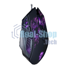Мышь проводная игровая Smartbuy (SBM-744G-K) RUSH черная