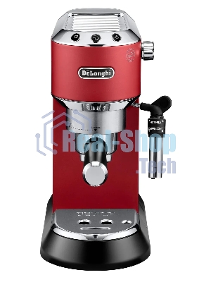 Кофеварка эспрессо DeLonghi EC685.R красный, исп. кофе - молотый/чалды, 1.1 л, 1350 Вт, 15 бар