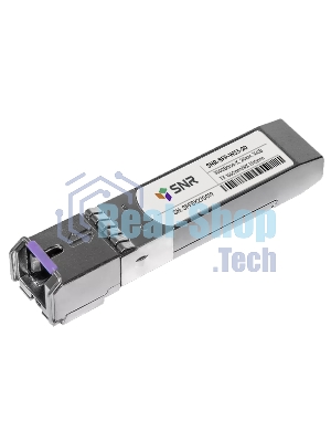 Модуль SNR SFP WDM, дальность до 20км (14dB), 1550нм