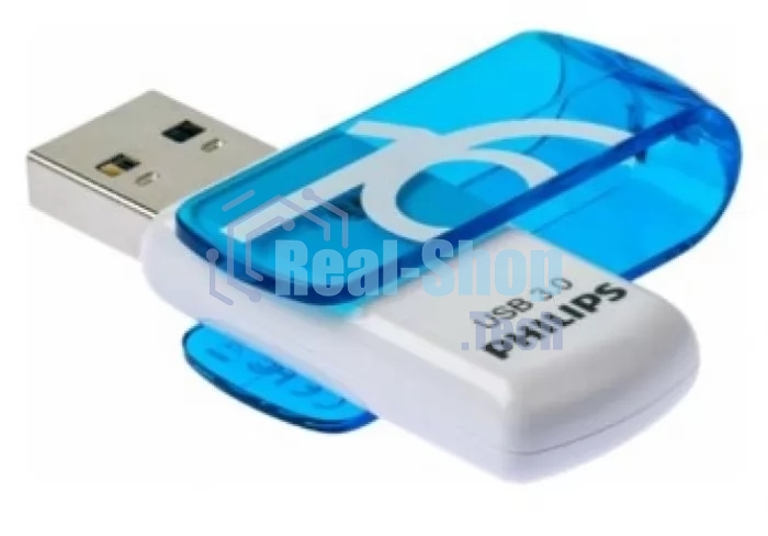 Флешка USB 16Gb PHILIPS VIVID3.0 16Gb, USB 3.0