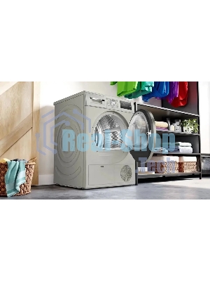 Сушильная машина Bosch WTN86202ME серый, 8 кг, сушка - конденсационная, программ - 13, 59.8 x 84.2 x 61.3 см
