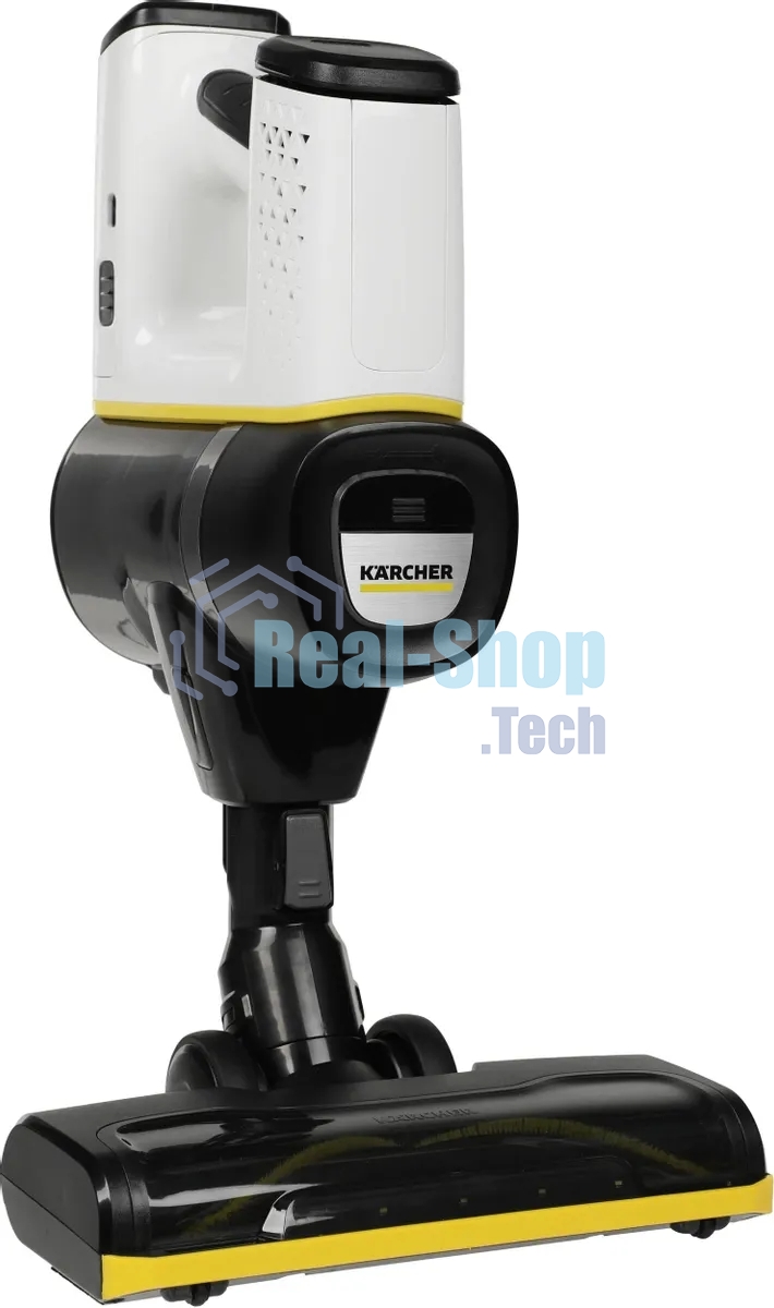 Пылесос вертикальный/ручной Karcher VC 6 Cordless ourFamily белый/черный, питание от аккумулятора, 250 Вт, уборка сухая, пылесборник 0.8 л, работа от АКБ max - 50 мин