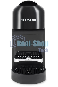 Кофеварка капсульная Hyundai HEM-2121 черный, исп. кофе - капсулы Nespresso, 0.9 л, 1400 Вт, 20 Бар.