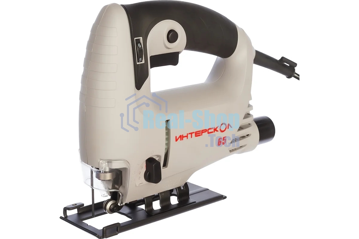 Лобзик электрический ИНТЕРСКОЛ МП-65/550Э 550Вт,3000х/мин,ход 19мм,маят,2.2кг 101.1.1.00