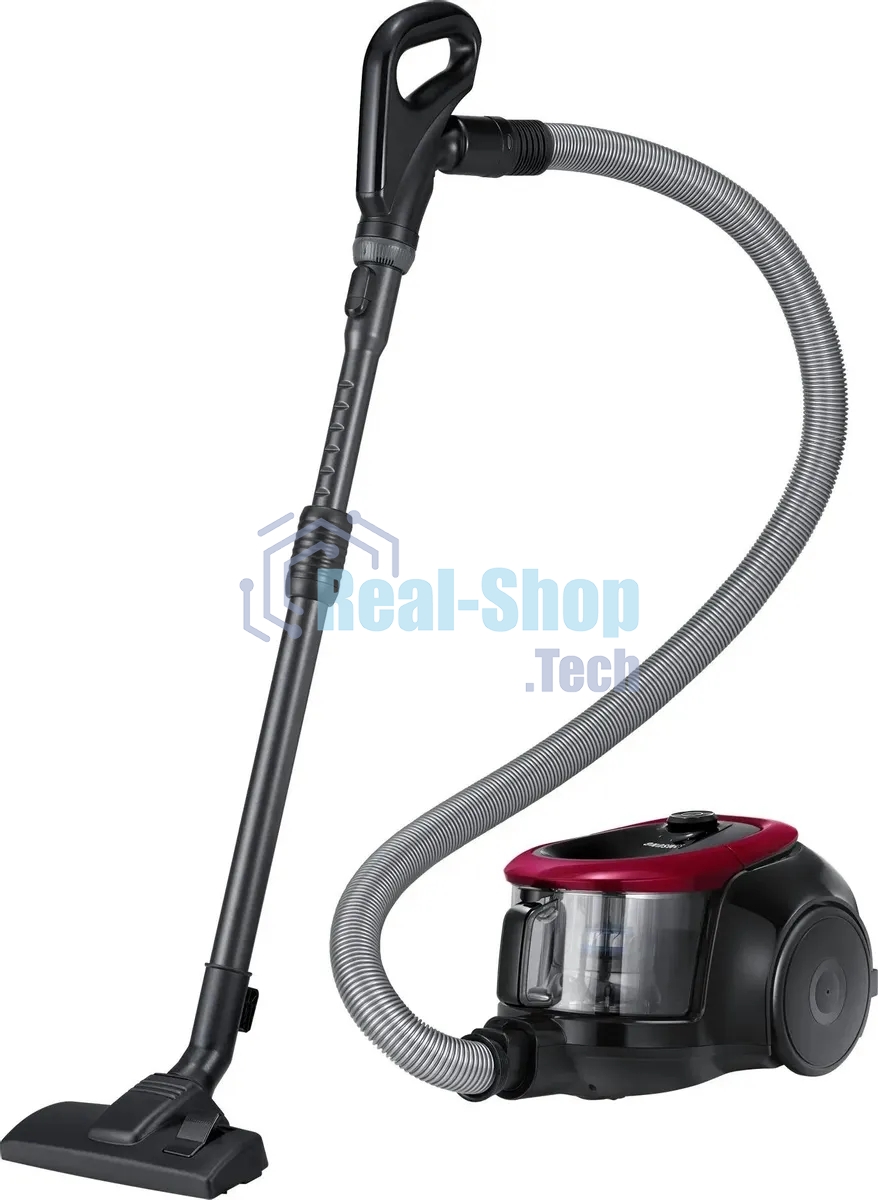 Пылесос Samsung SC18M21C0VR красный, 380/1800 Вт, уборка сухая, пылесборник контейнер 1.5 л