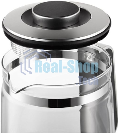 Чайник электрический Redmond KG220 1.7л. 2200 Вт, черный/хром