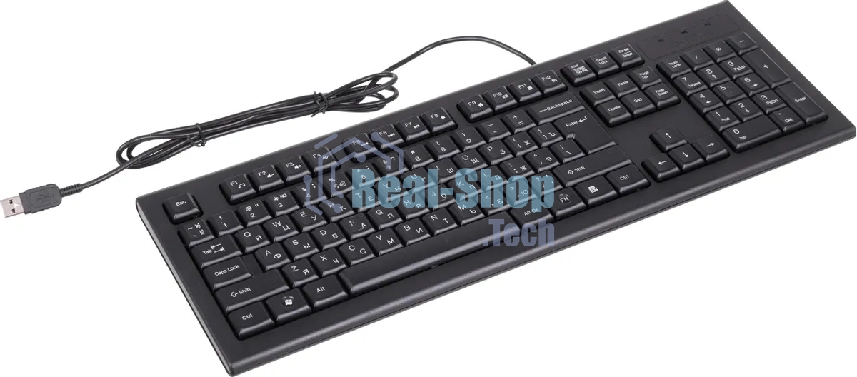 Клавиатура проводная A4Tech KR-85 USB черный