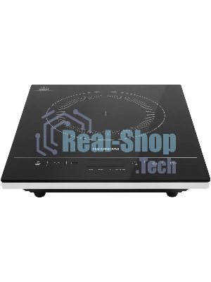 Плита настольная индукционная Hyundai HYC-0111 черный/серебристый закаленное стекло (настольная)