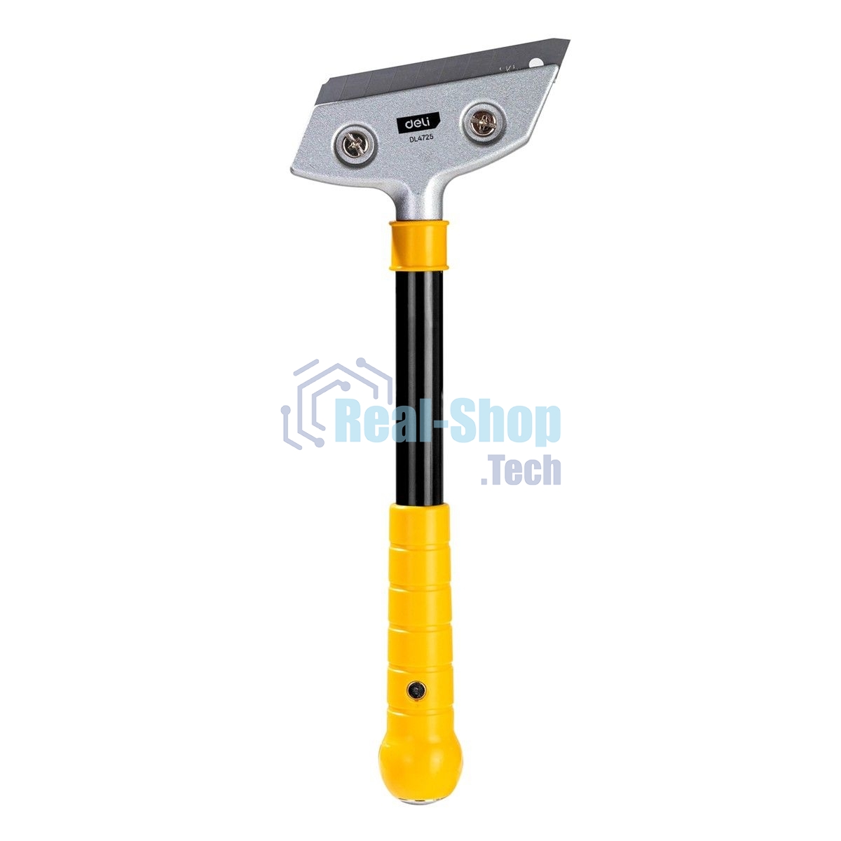 Скребок Deli DL4725 300мм Сталь SK5, Лезвие: глубина 18мм, толщина 0,5мм