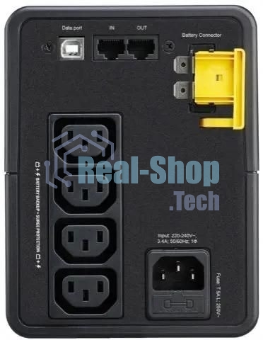 Источник бесперебойного питания APC Back-UPS BX750MI/750 ВА/410 Вт/4xIEC 320 С13