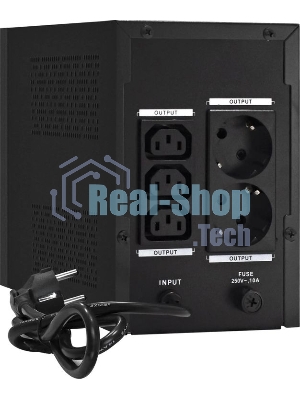 Источник бесперебойного питания ExeGate SpecialPro Smart LLB-1200.LCD.AVR.2SH.3C13 / 1200 ВА / 750 Вт / 2 x CEE 7 (евророзетка), 3 x IEC 320 C13
