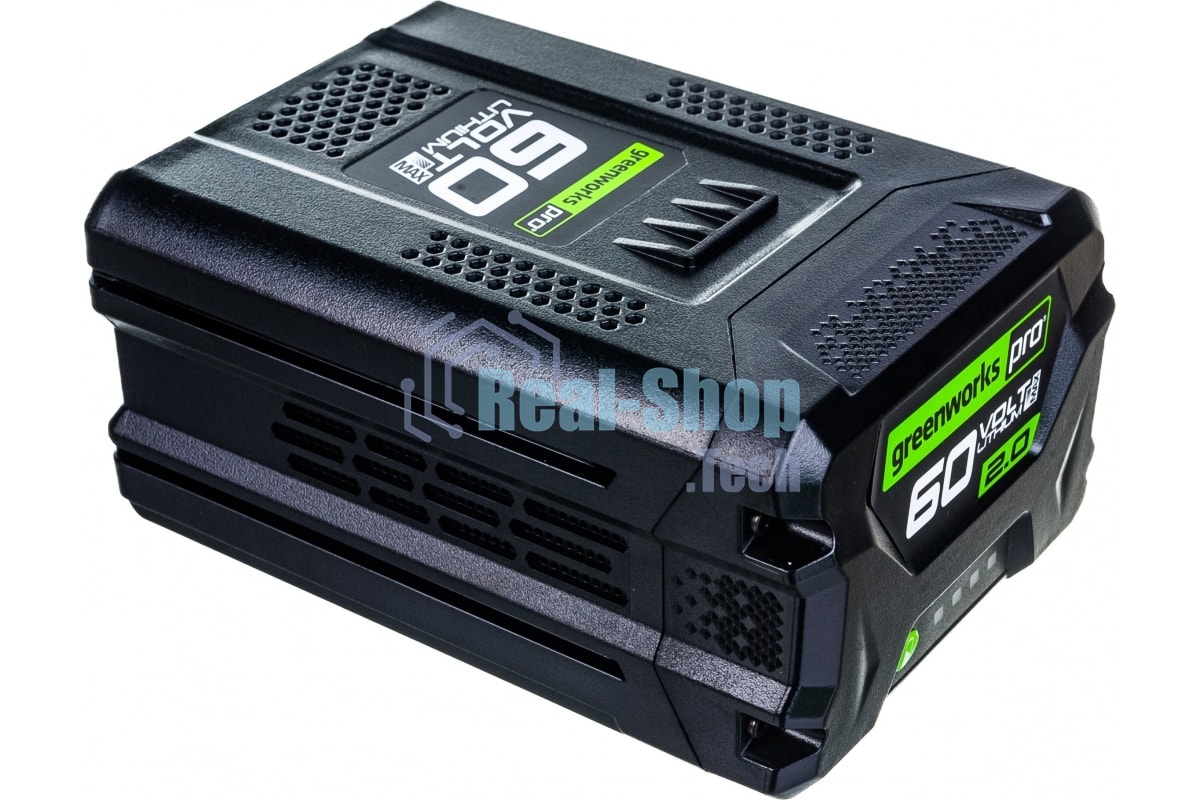 Аккумулятор GREENWORKS G60B2 (2918307)60В 2А·ч литий-ионный