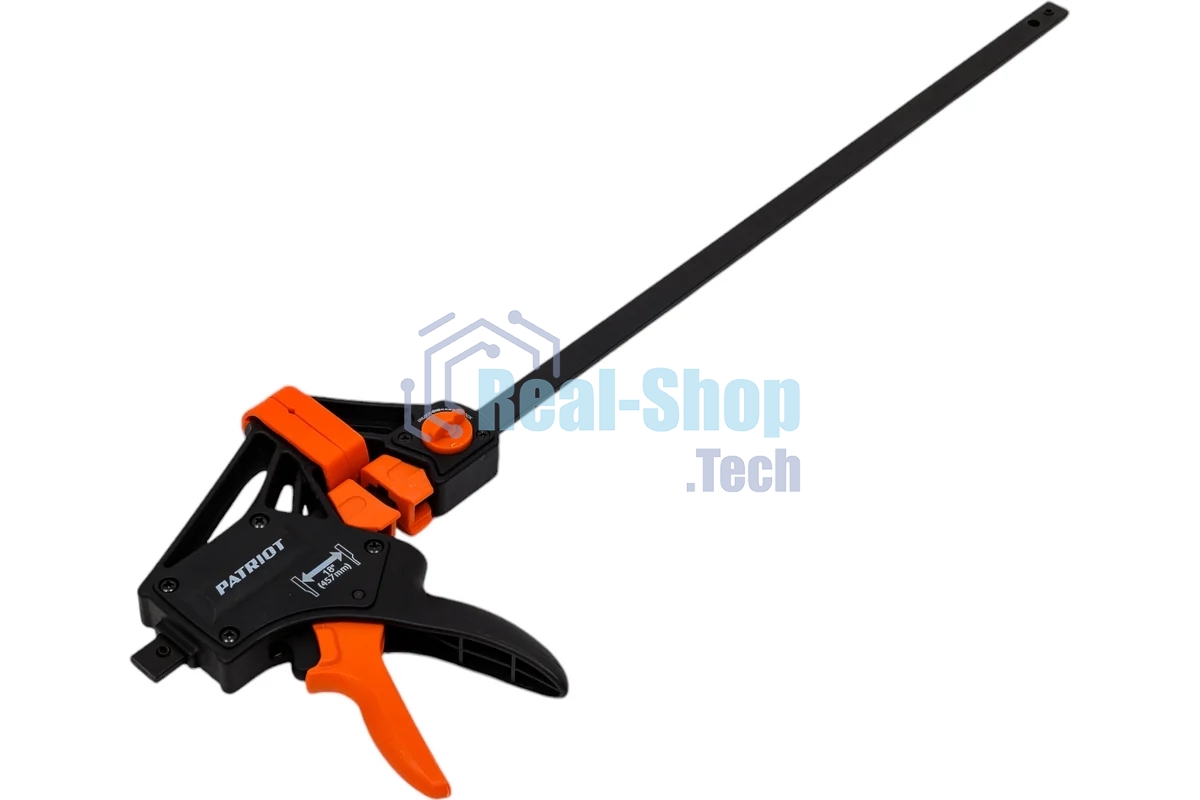 Струбцина PATRIOT Platinum QRP-450P, быстрозажимная, усиленная, 450мм