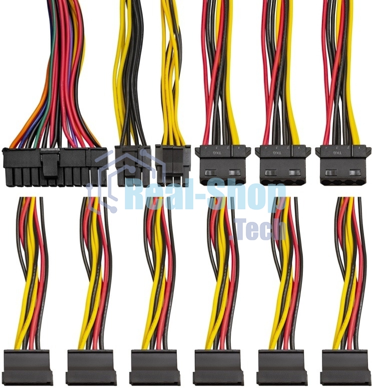 Блок питания серверный ExeGate ServerPRO-500ADS (EX235029RUS), 500Вт, 2х80мм, черный