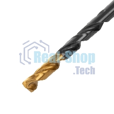 Сверло по металлу Denzel 4,2 мм, HSS-Tin, Golden Tip, 10 шт.