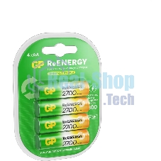 Аккумулятор GP 270AAHCRGY-2CRCB4 AA NiMH 2650mAh (4шт)