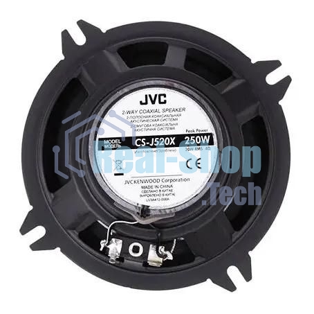 Колонки автомобильные JVC CS-J520X 250Вт 91дБ 4Ом 13см (5дюйм) (ком.:2кол.) коаксиальные двухполосные