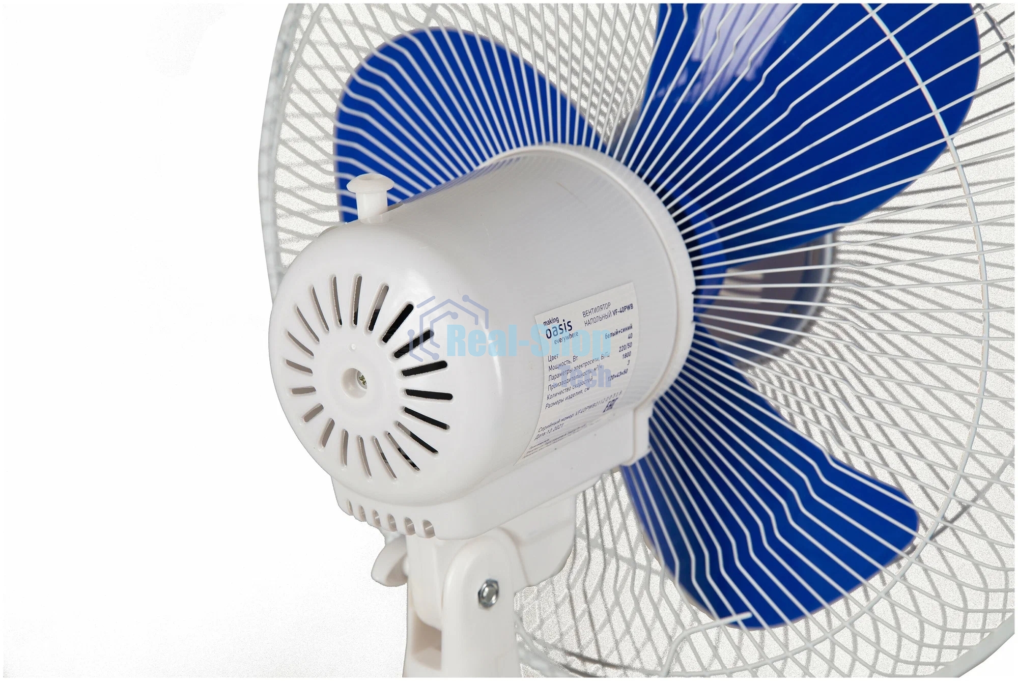 Вентилятор напольный making Oasis everywhere VF-40PWB (2шт в коробке) (выписывать кратно 2), белый (цена указана за 1 шт)