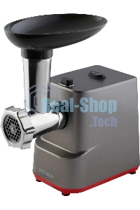 Мясорубка электрическая Hyundai HY-MG3144 1800 Вт, графит/серебристый
